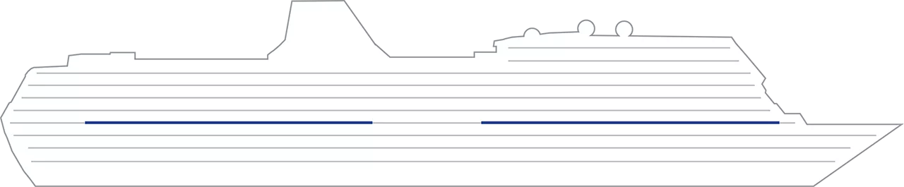 Experience ship outline stateroom XD