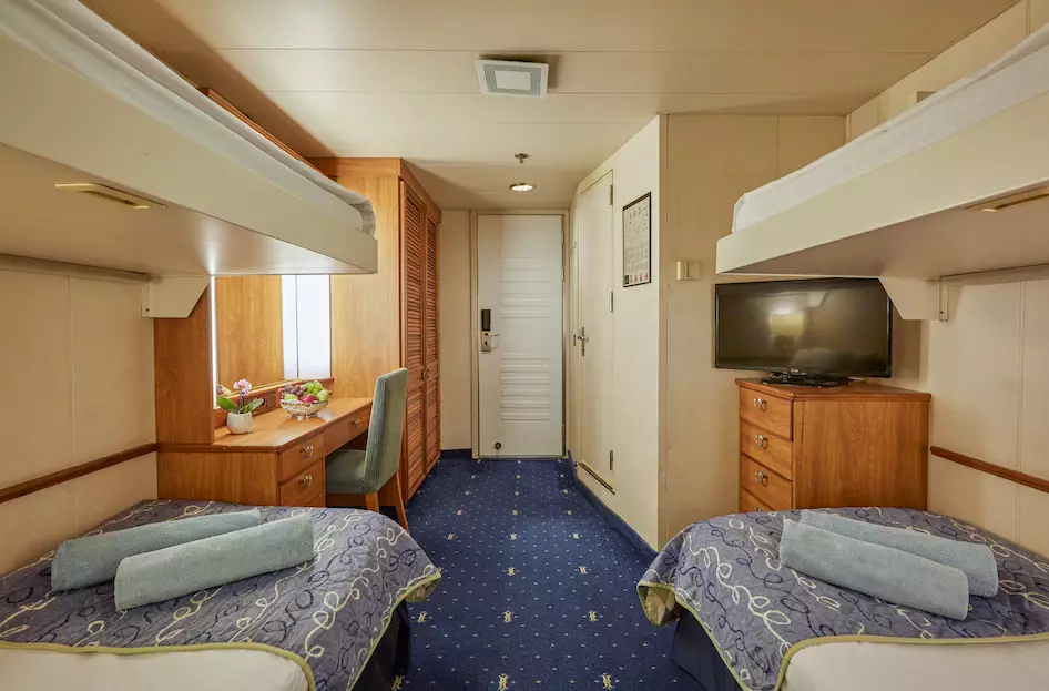 Crystal IA Deck 3 Interior Stateroom 3126B-3 copy