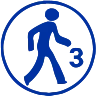 Moderate walking: Moderate amount of physical activity such as walking over uneven surfaces and climbing stairs. Might not be recommended for guests with walking difficulties.